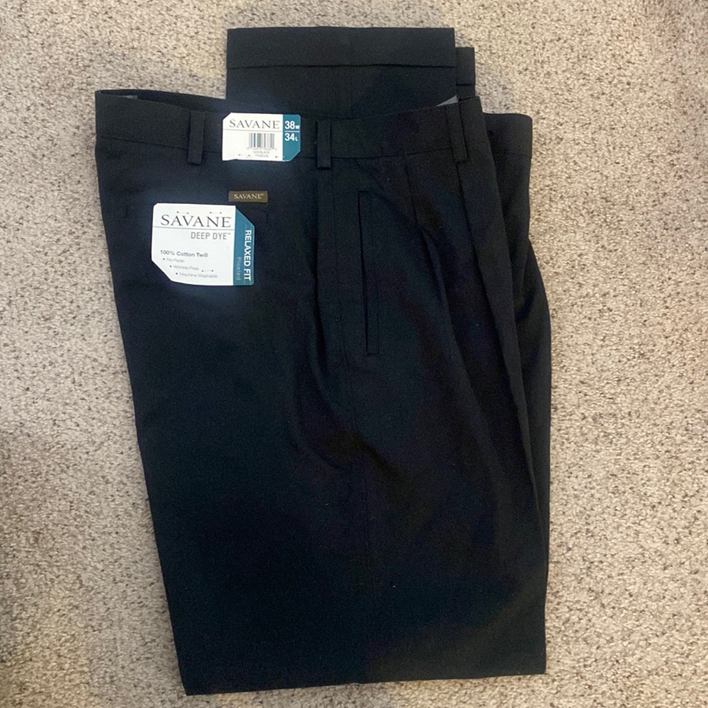BLACK MEN PANT